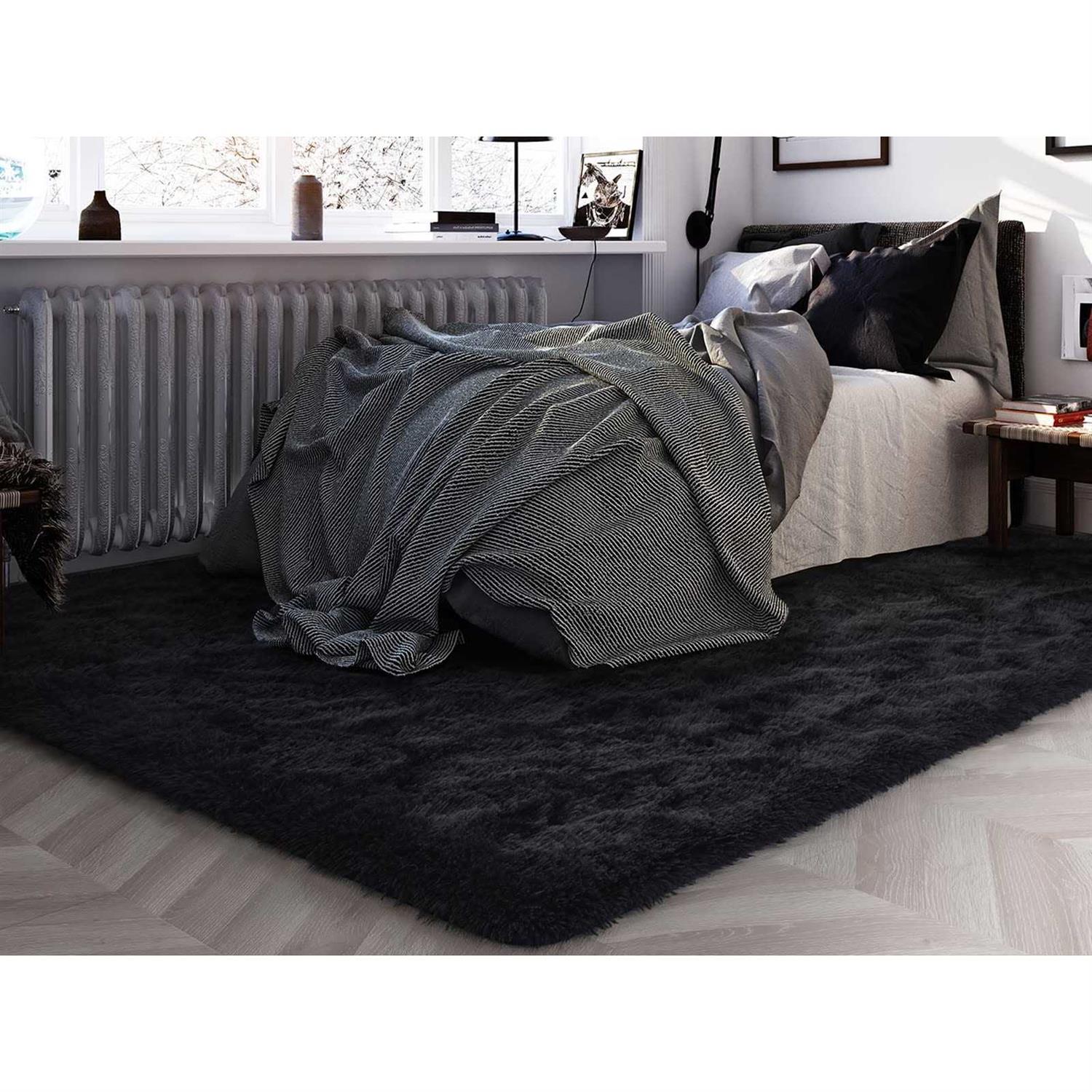 Homore Luxury Fluffy Area Rug Modern Shag Rugs for Bedroom Living Room - Image 3
