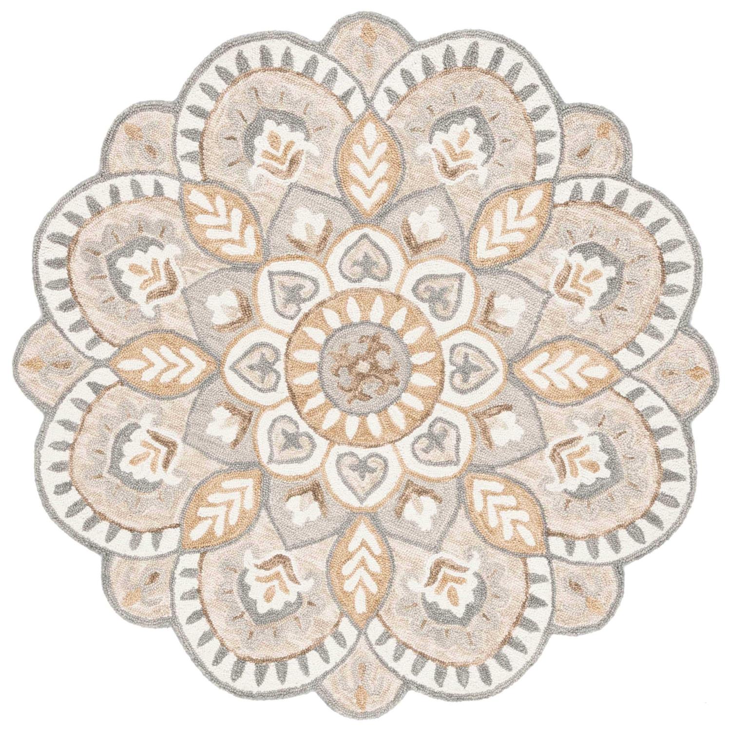 Safavieh Novelty Round Area Rug - Image 3