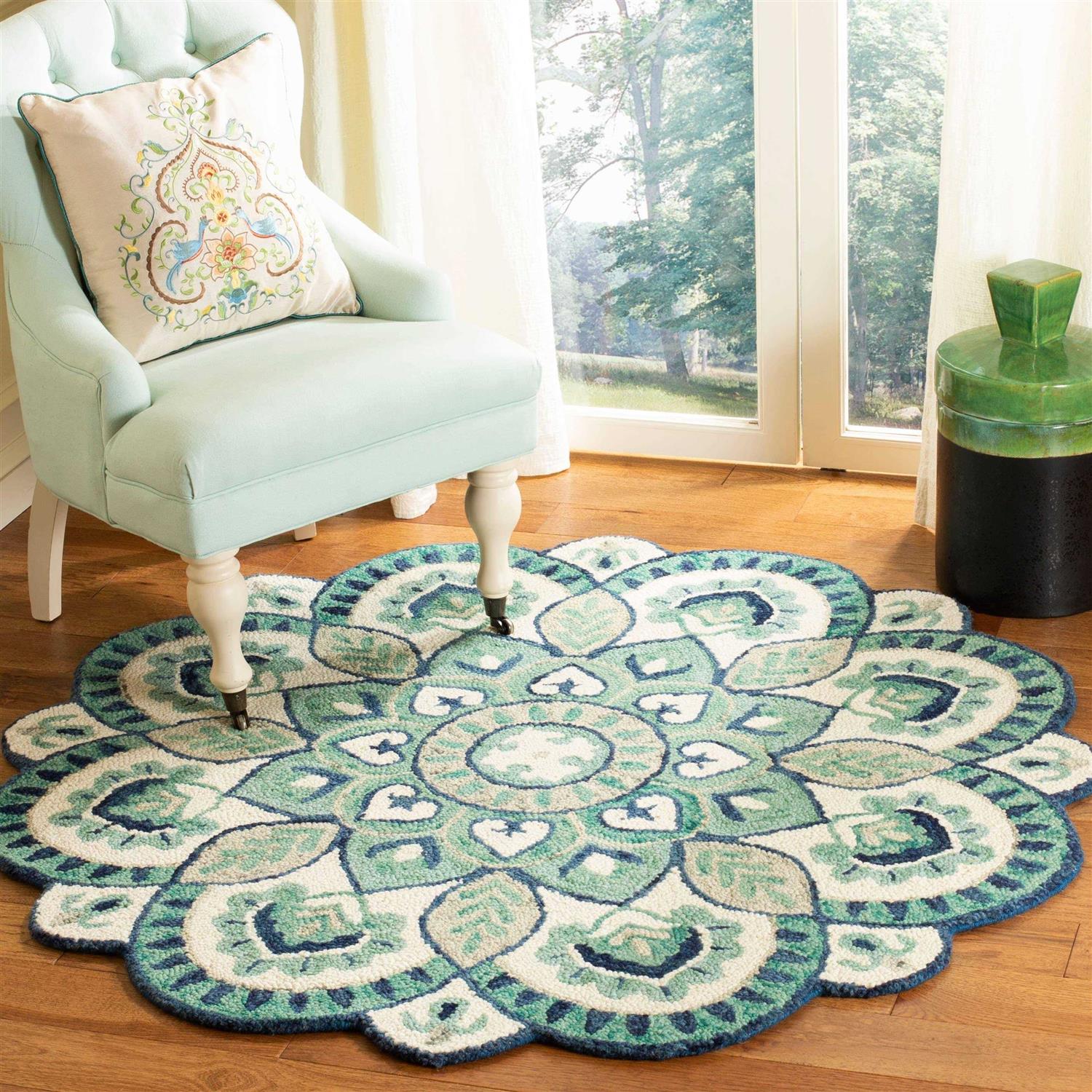 Safavieh Novelty Round Area Rug - Image 5