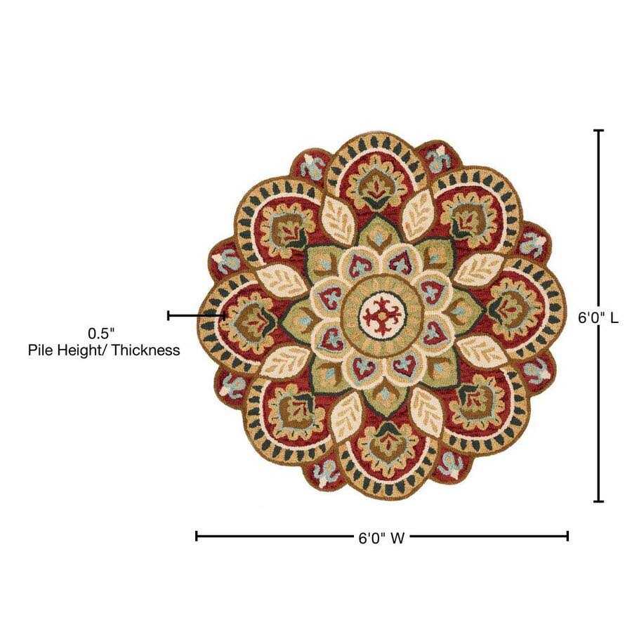 Safavieh Novelty Round Area Rug - Image 4