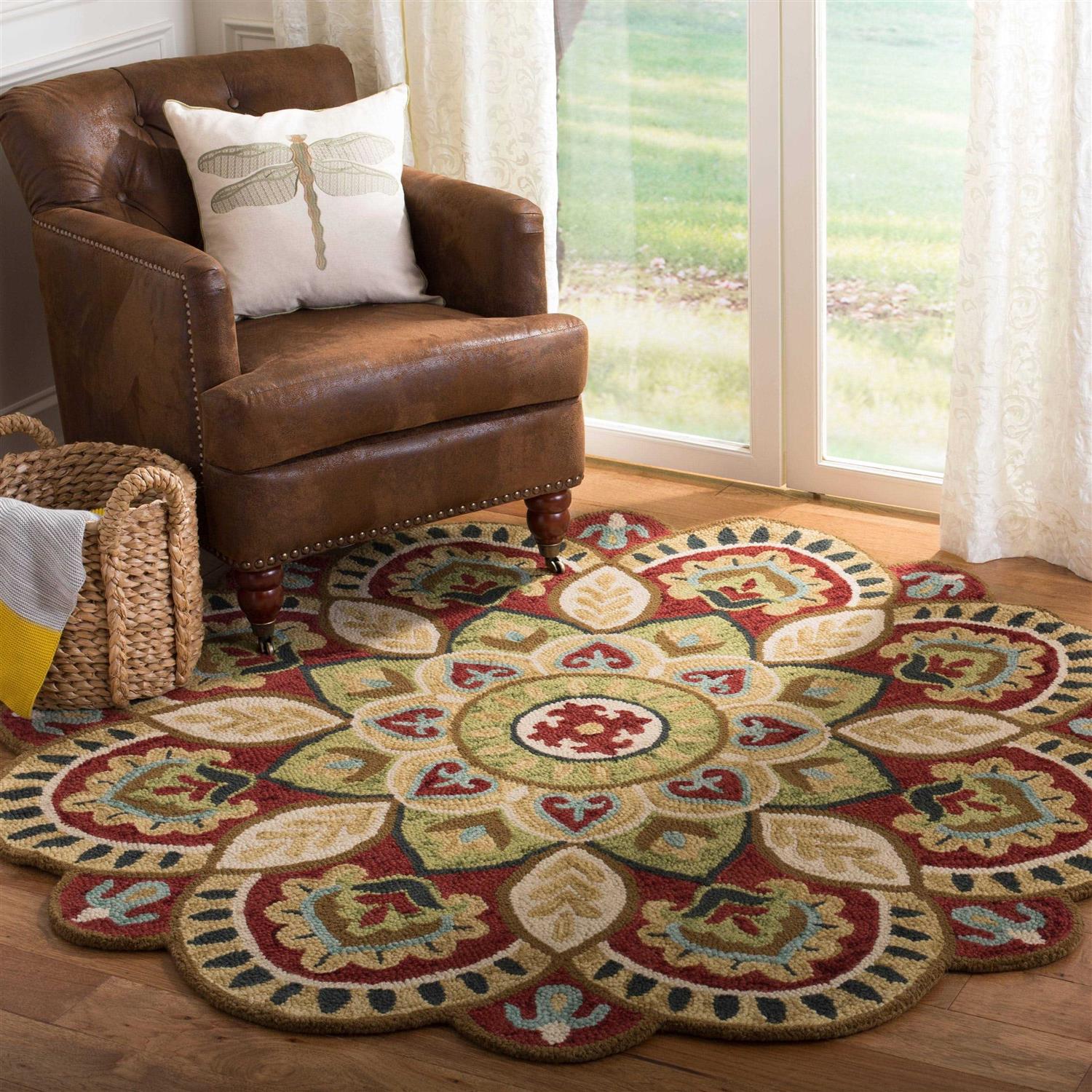 Safavieh Novelty Round Area Rug - Image 5