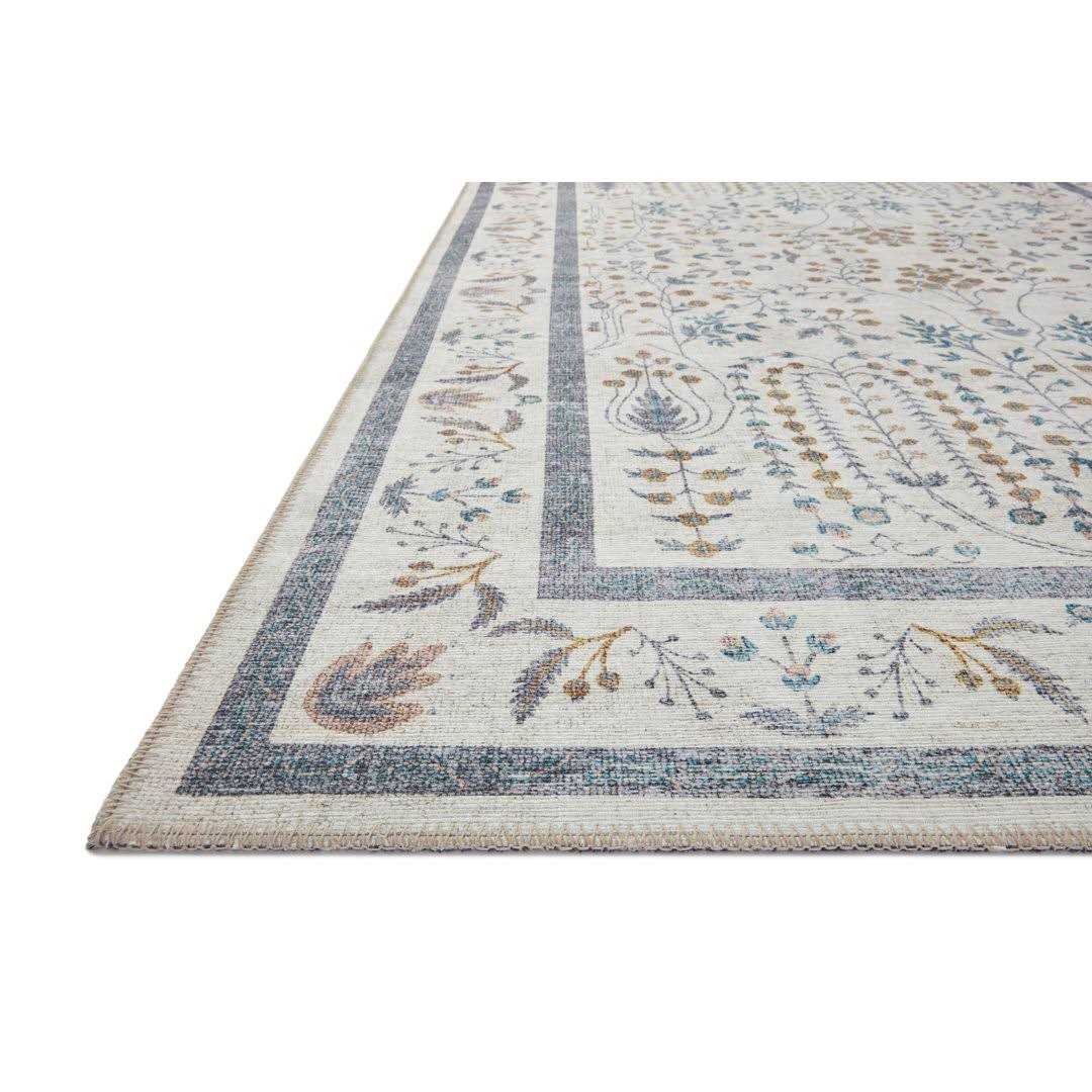 Rifle Paper Co. x Loloi Cream Maison Wisteria Area Rug - Image 5