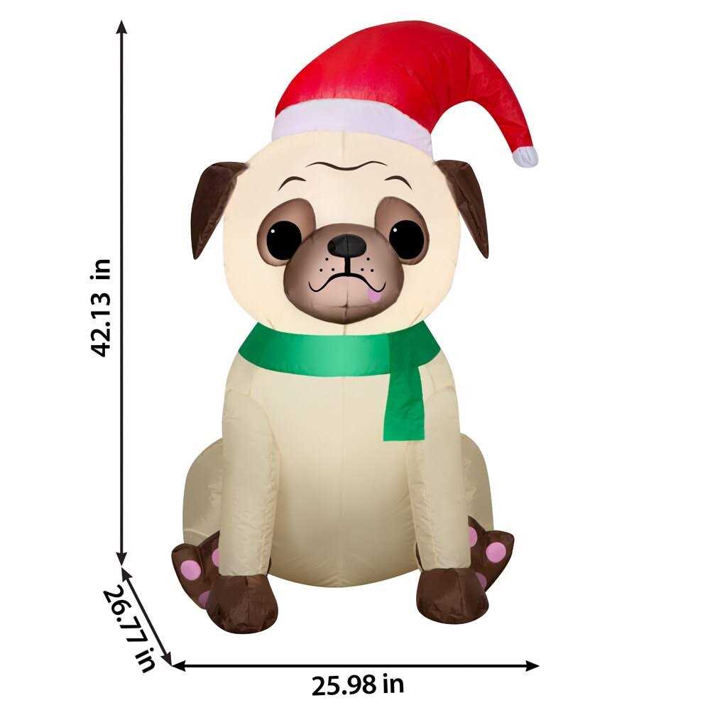 Holiday Living 3.5-ft Lighted Christmas Inflatable 881865 - Image 3