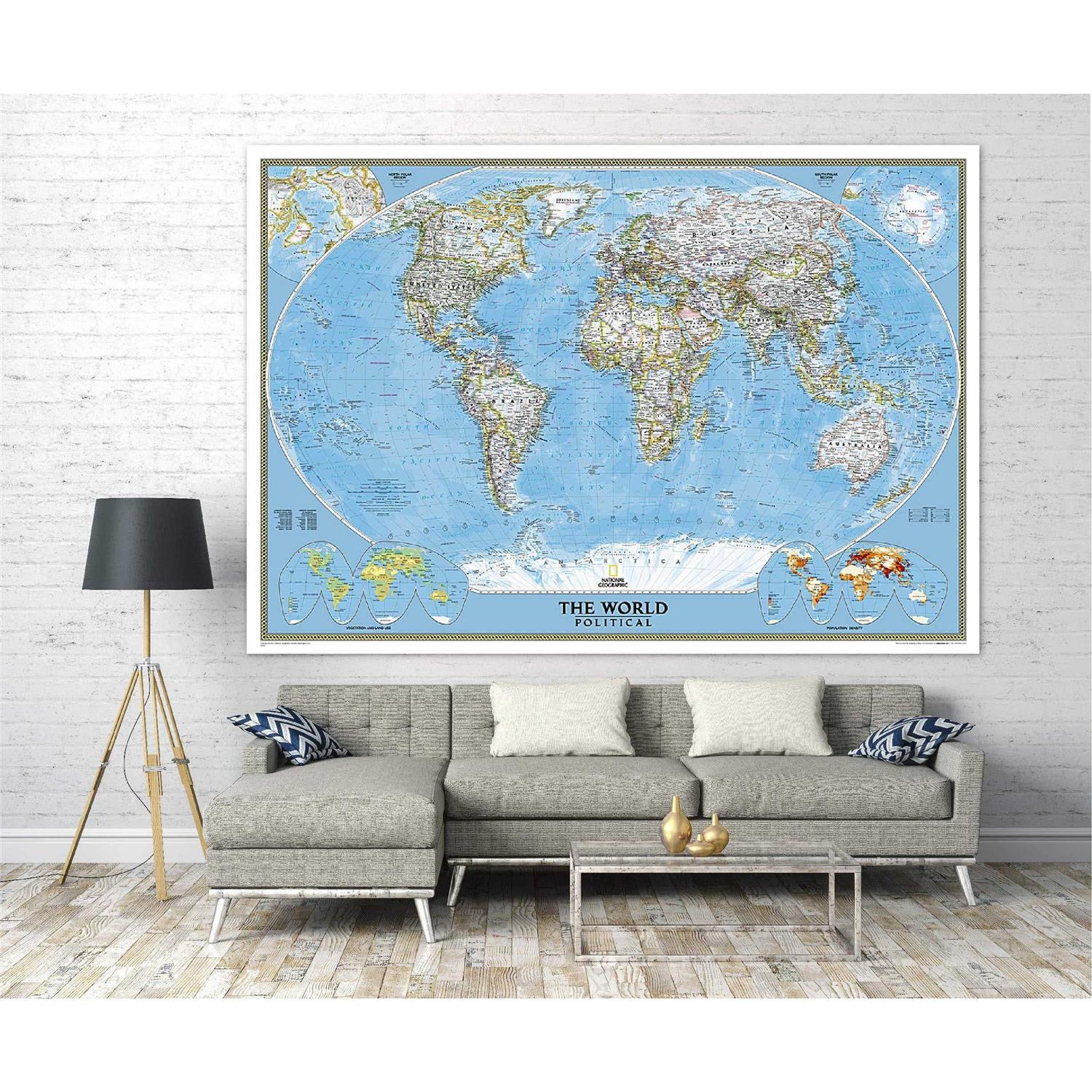 National Geographic World Wall Map - Image 3