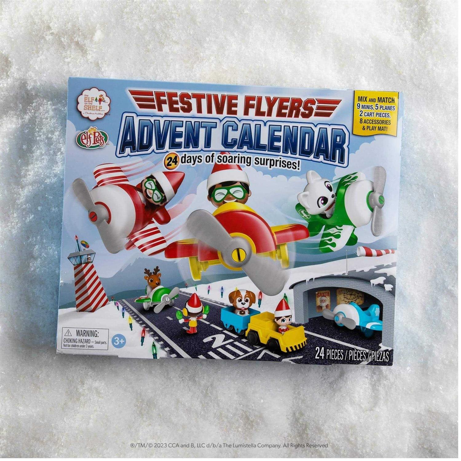 the Elf on the Shelf Festive Flyers Advent Calendar - Image 4