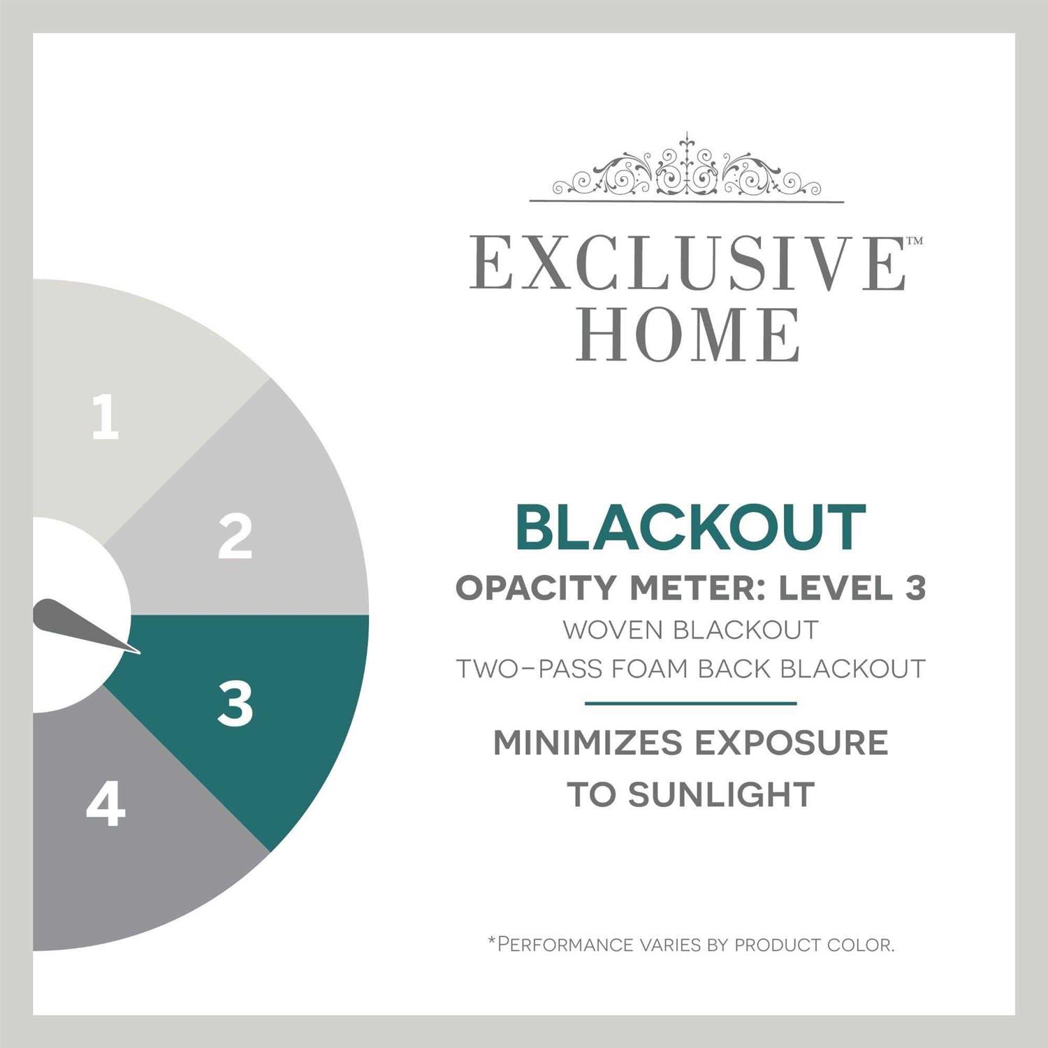 Exclusive Home Home Crescendo Lined Blackout Hidden Tab Curtain Panel Pair - Image 4