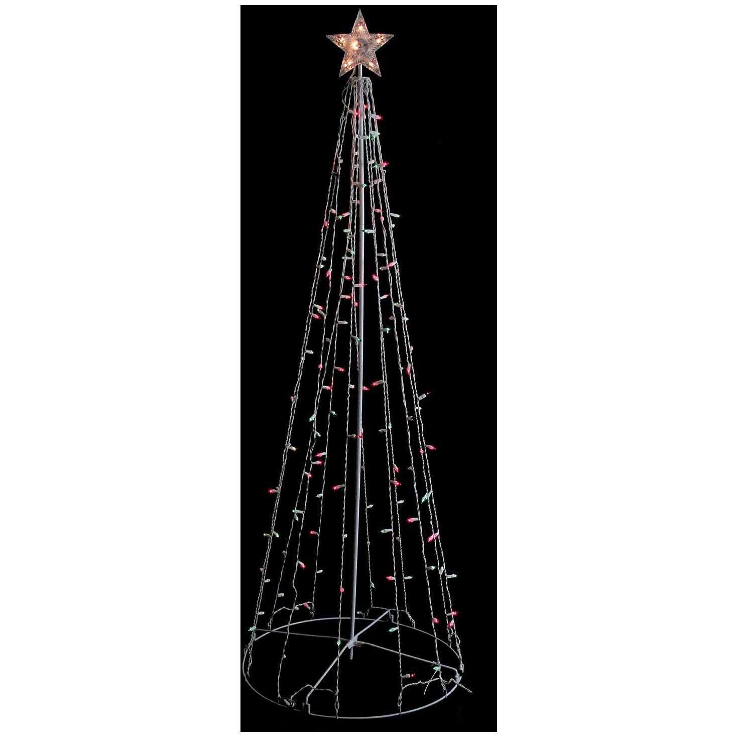 Northlight LED Lighted Christmas Tree Show Cone Outdoor Decoration - Image 4