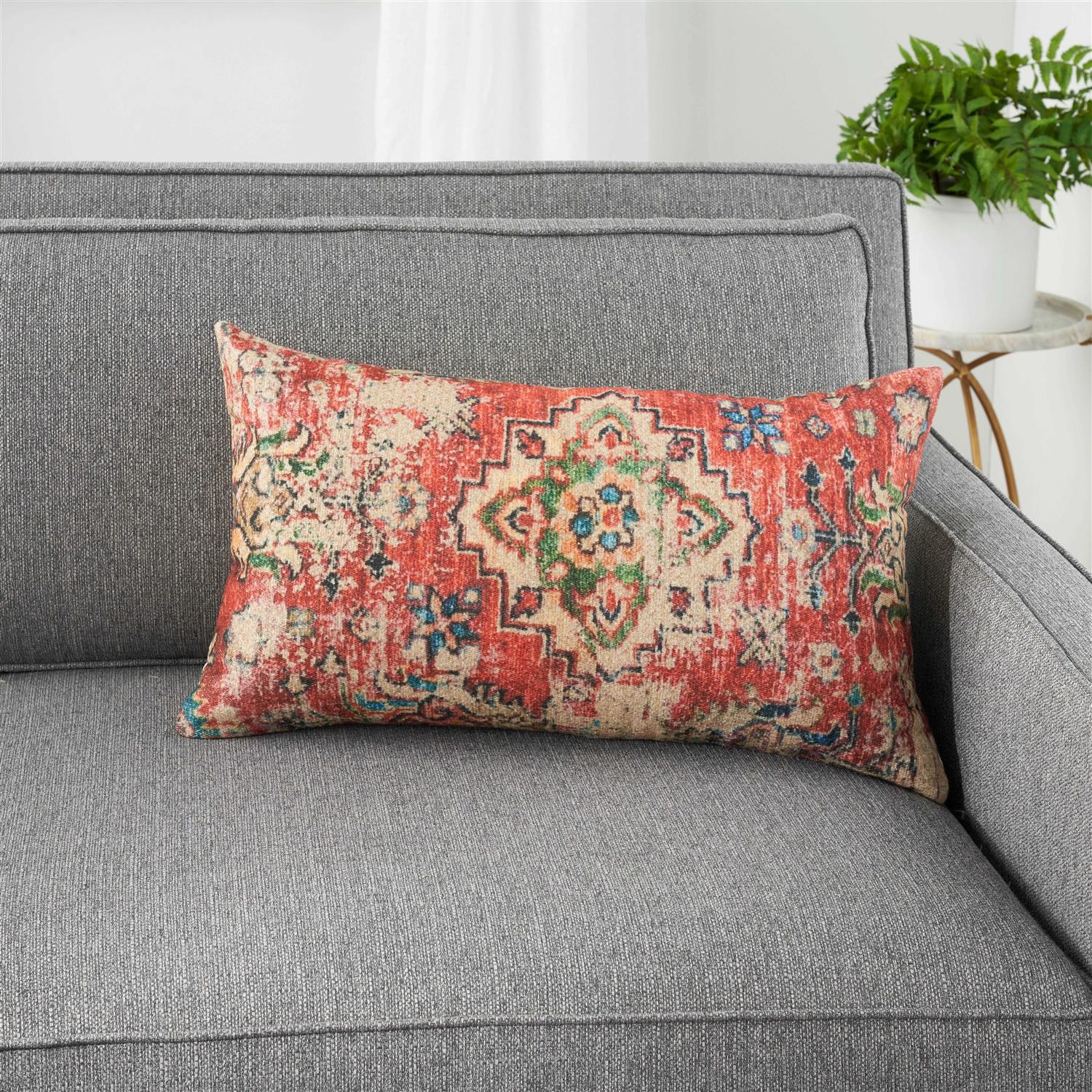 Nicole Curtis Persian Medallion Throw Pillow - Image 3