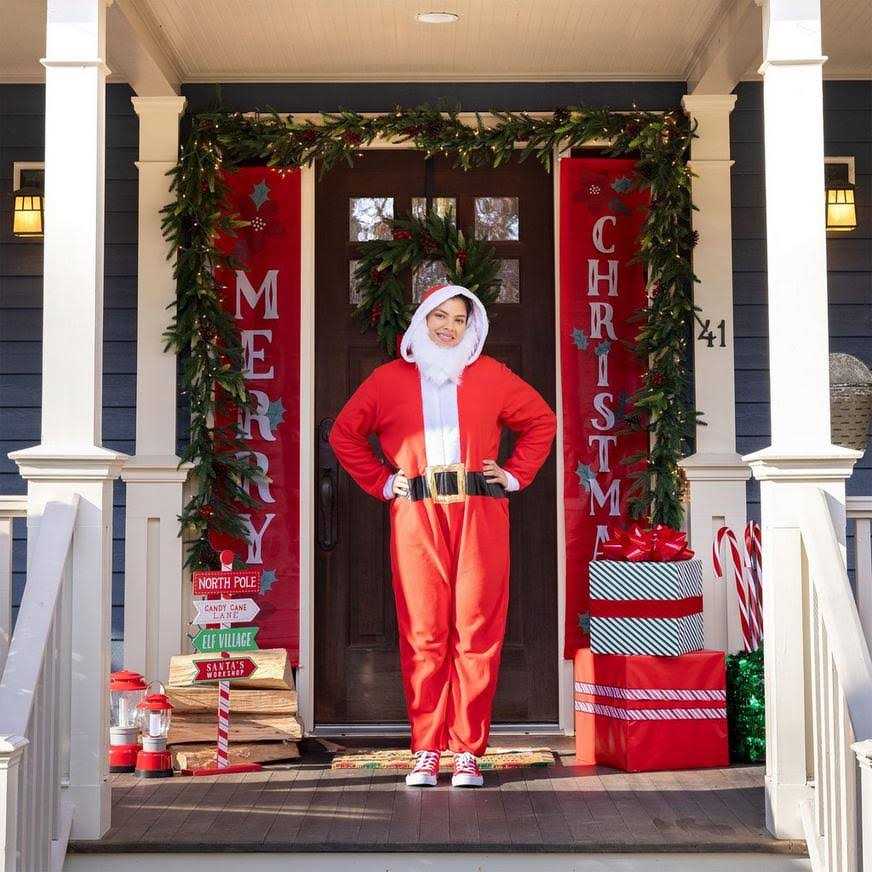 Decoration Large Plastic Candy Cane - Image 3