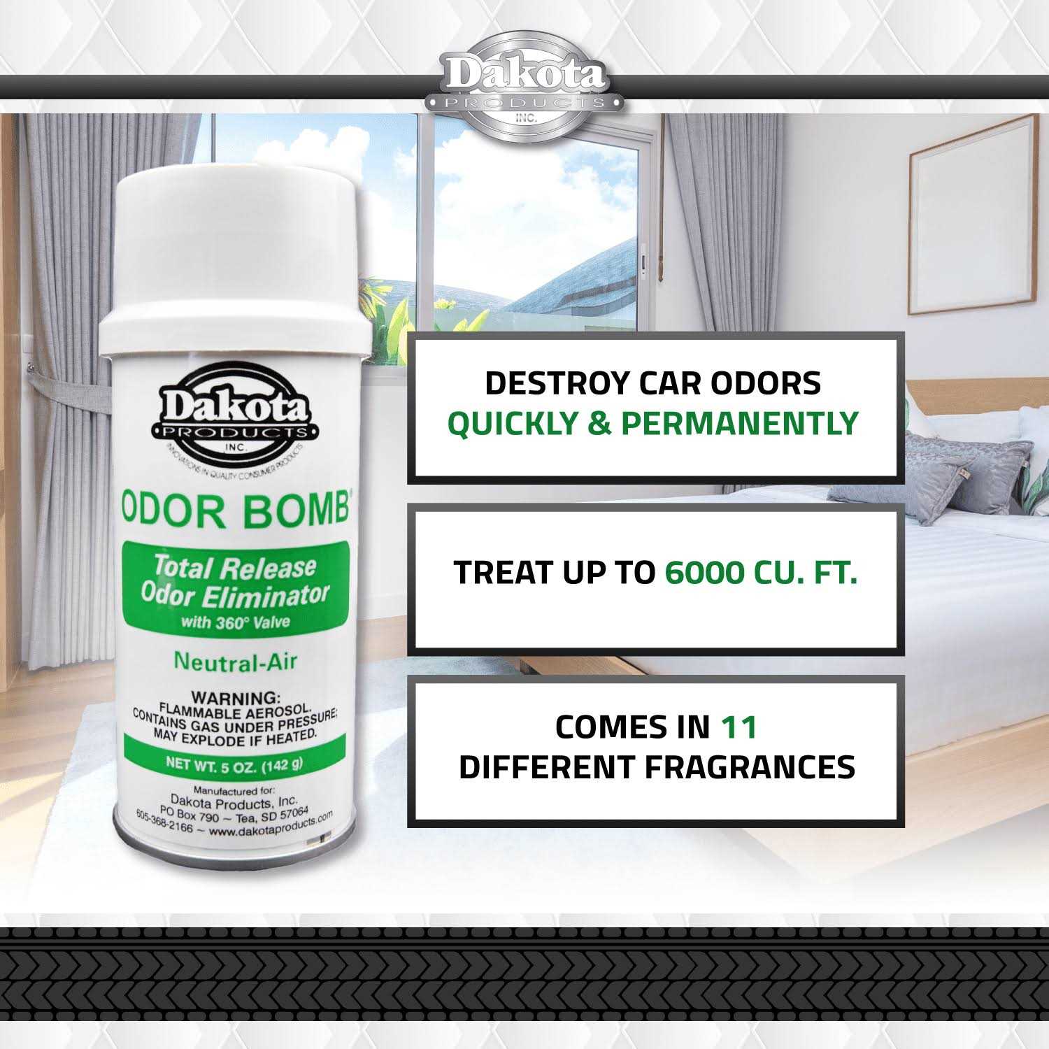 Dakota Odor Bomb Car Odor Eliminator - Image 4