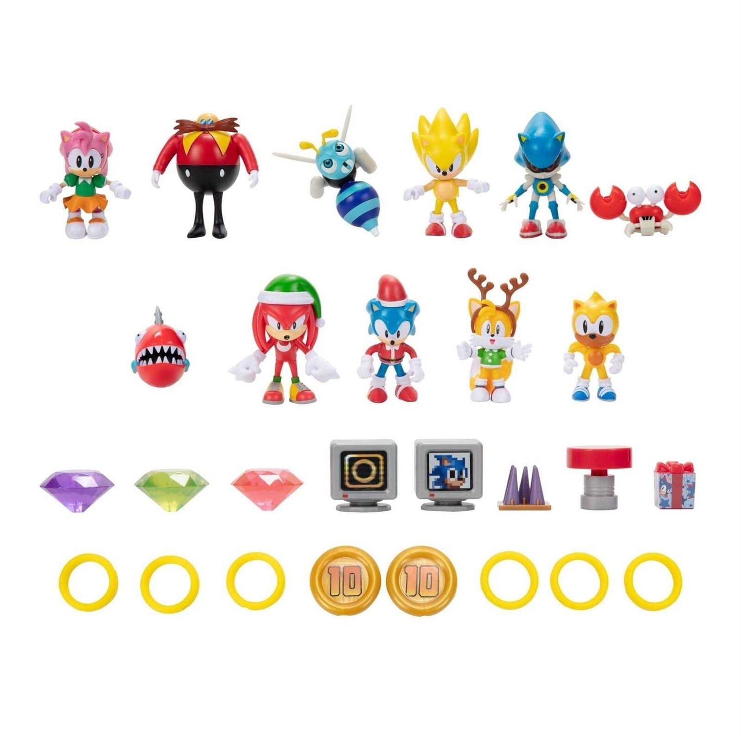 Sonic The Hedgehog Advent Calendar 24 Surprises with Exclusive Collectible New - Image 3