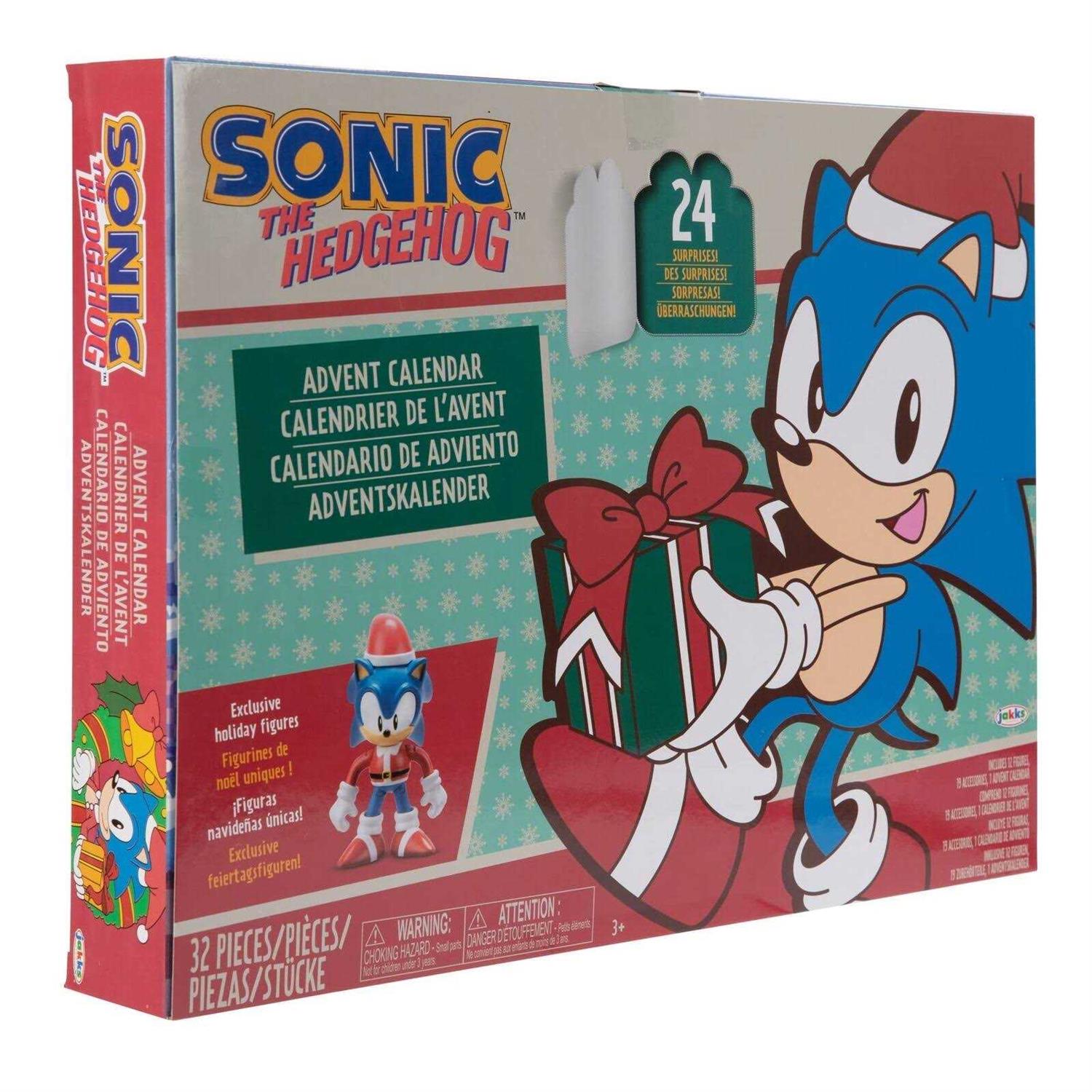 Sonic The Hedgehog Advent Calendar 24 Surprises with Exclusive Collectible New - Image 4