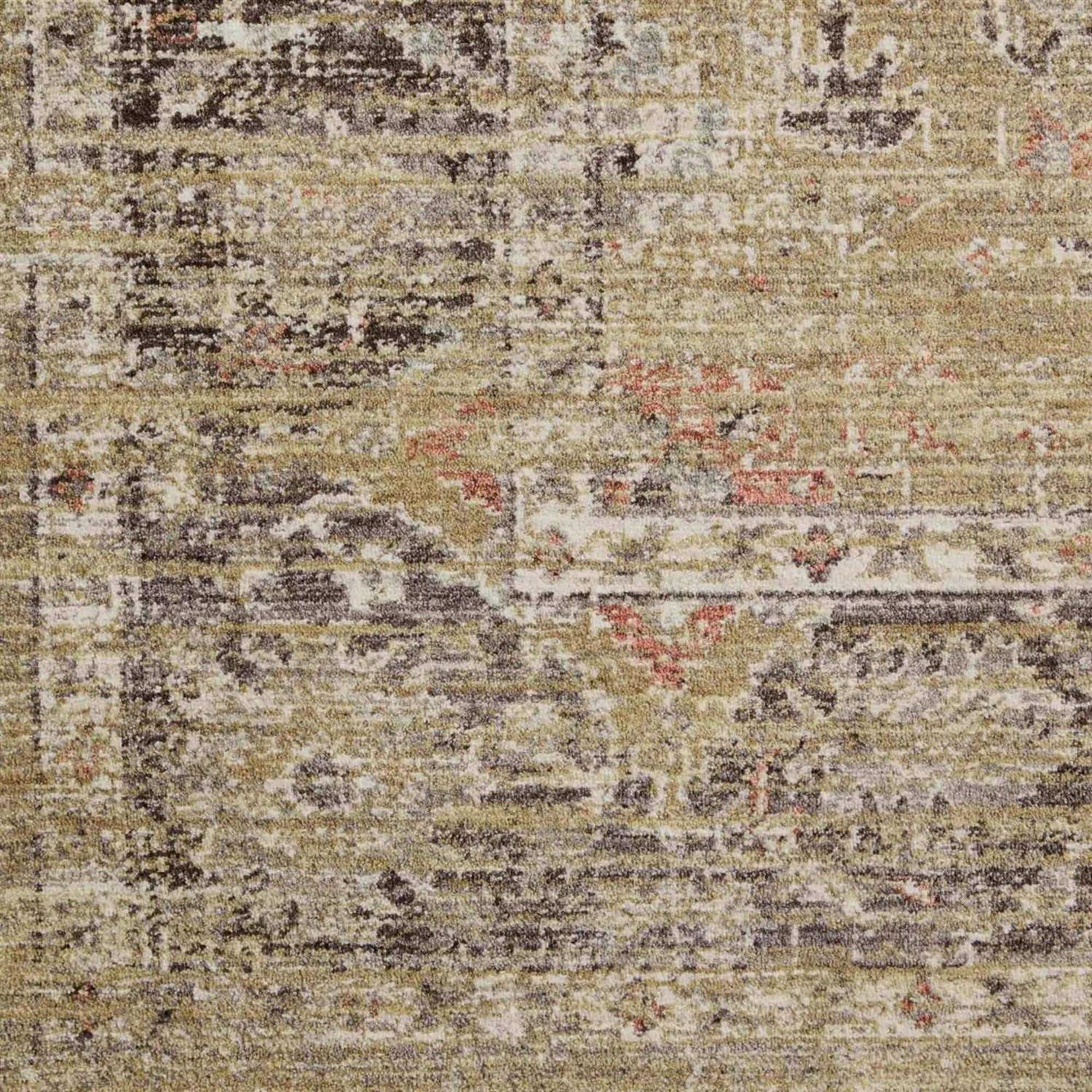 Magnolia Home by Joanna Gaines x Loloi Millie Gold / Charcoal Area Rug Magnolia Home by Joanna Gaines x Loloi Rug - Image 3