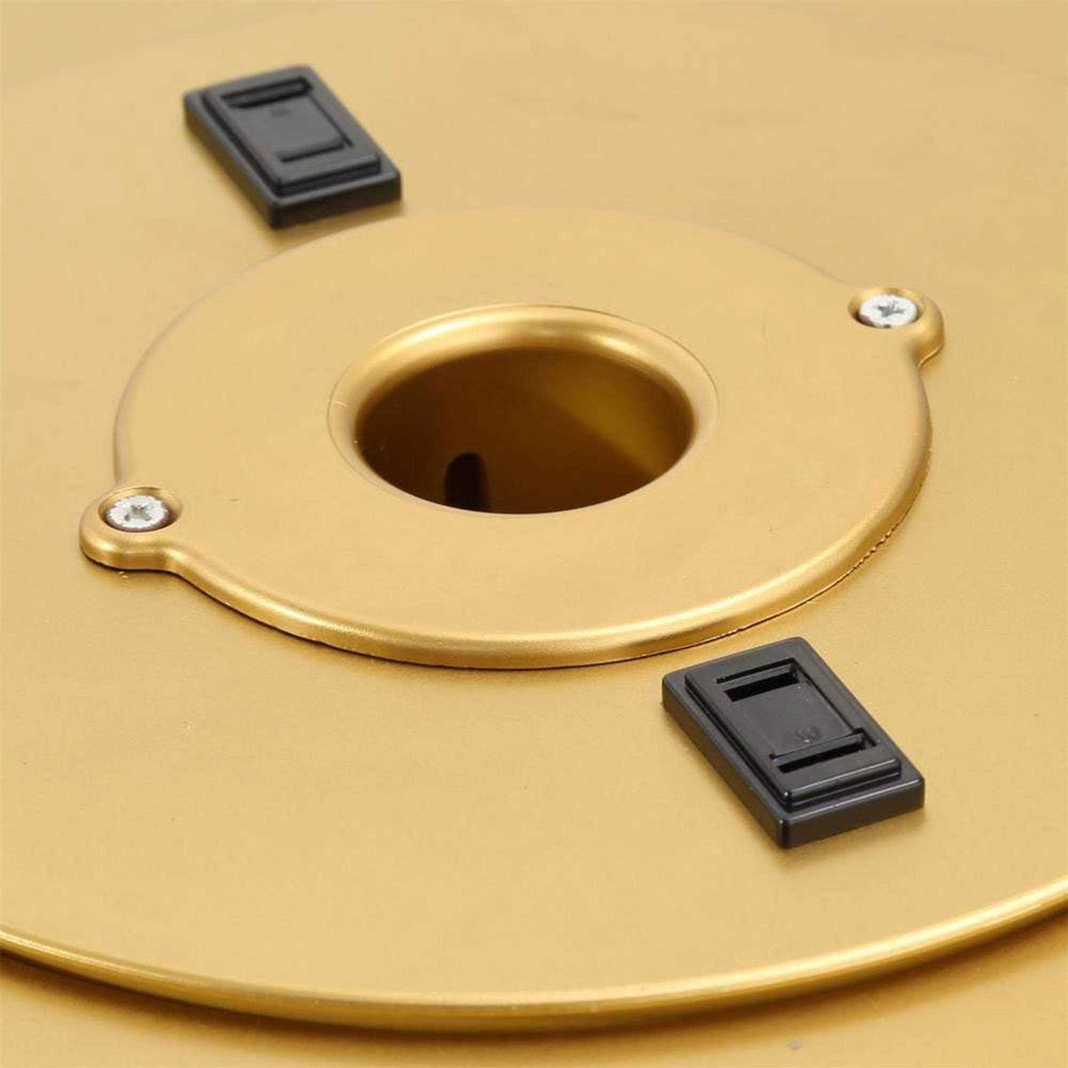 Home Heritage 1-1.75 Inch Artificial Holiday Tree Rotating Metal Stand - Image 4