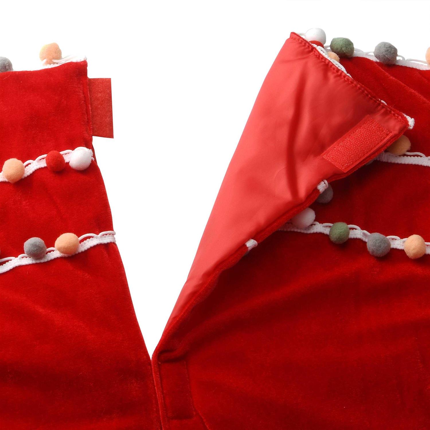 National Tree General Store Collection Red Velvet Tree Skirt - Image 4