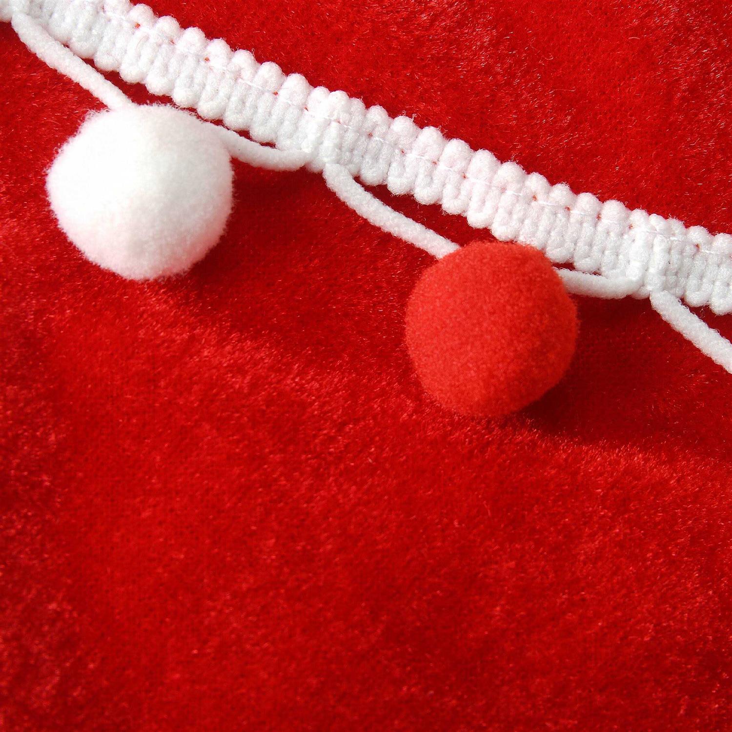 National Tree General Store Collection Red Velvet Tree Skirt - Image 5