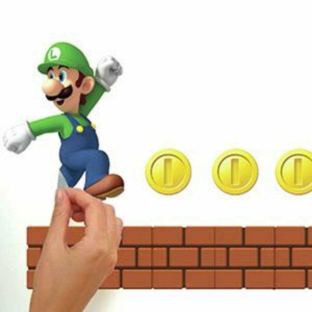 RoomMates Nintendo Super Mario Build a Scene Peel and Stick Wall Decals - Image 3