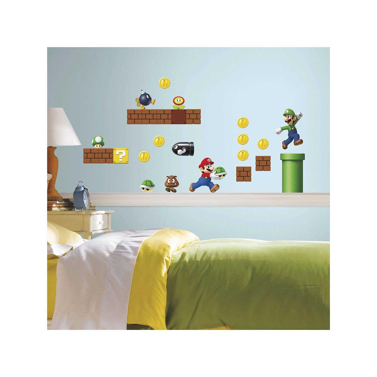 RoomMates Nintendo Super Mario Build a Scene Peel and Stick Wall Decals - Image 5