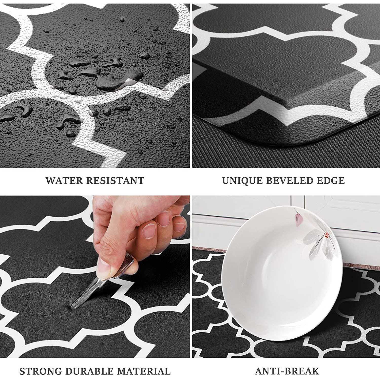 Wiselife Comfort Non-Slip Kitchen Mat Cushioned Anti-Fatigue - Image 5