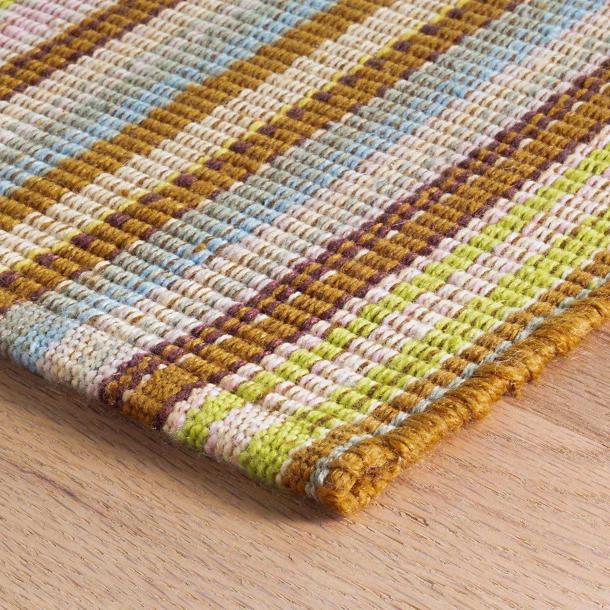 Dash & Albert Dash and Albert Zanzibar Ticking Rug - Image 3