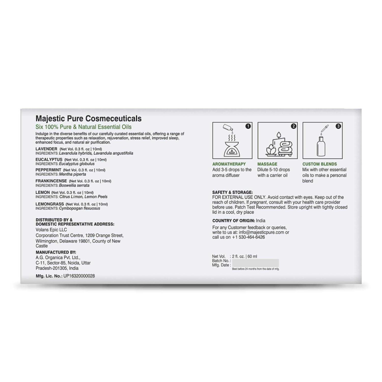 Majestic Pure Essential Oils Set Frankincense - Image 5