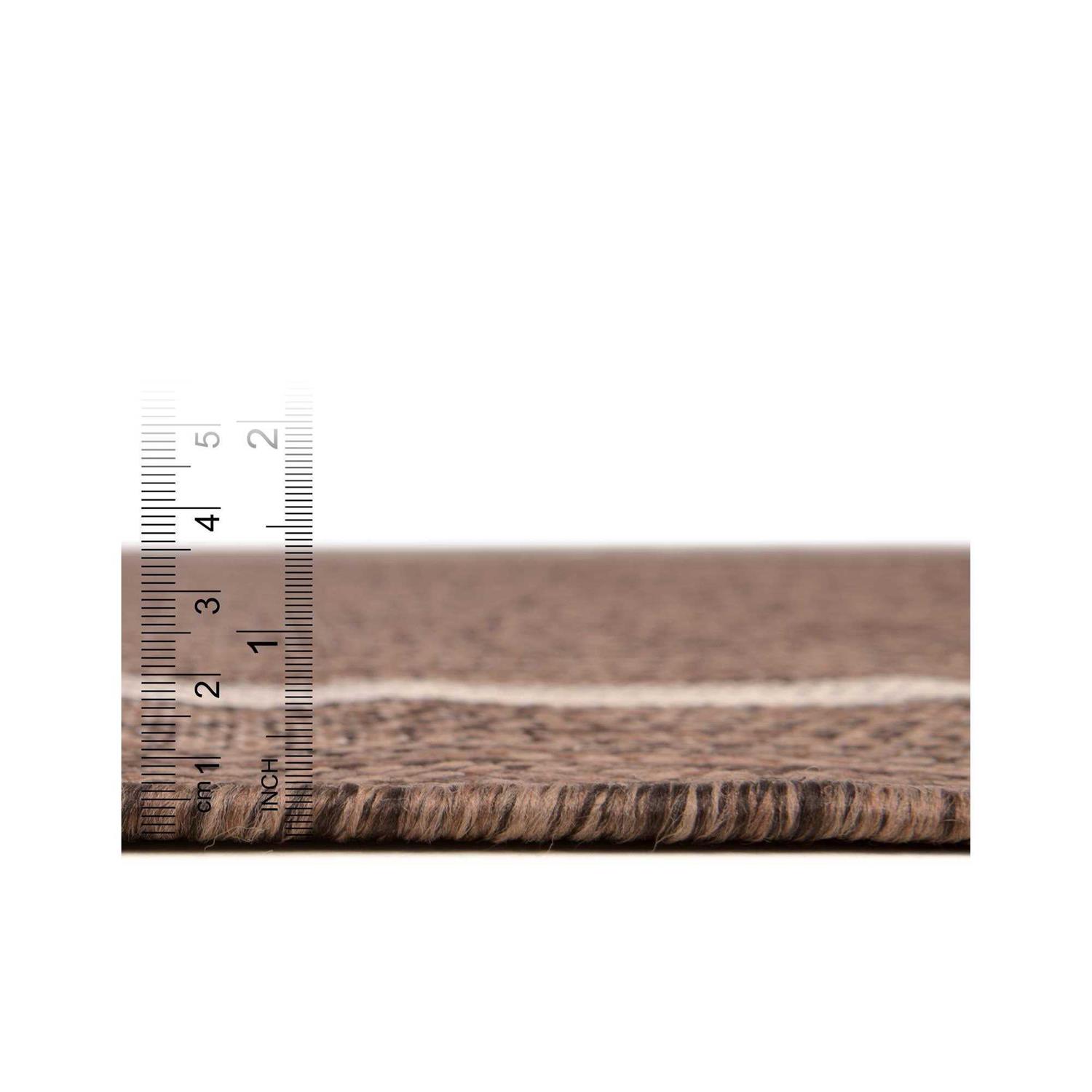 Unique Loom Outdoor Soft Border Area Rug - Image 5