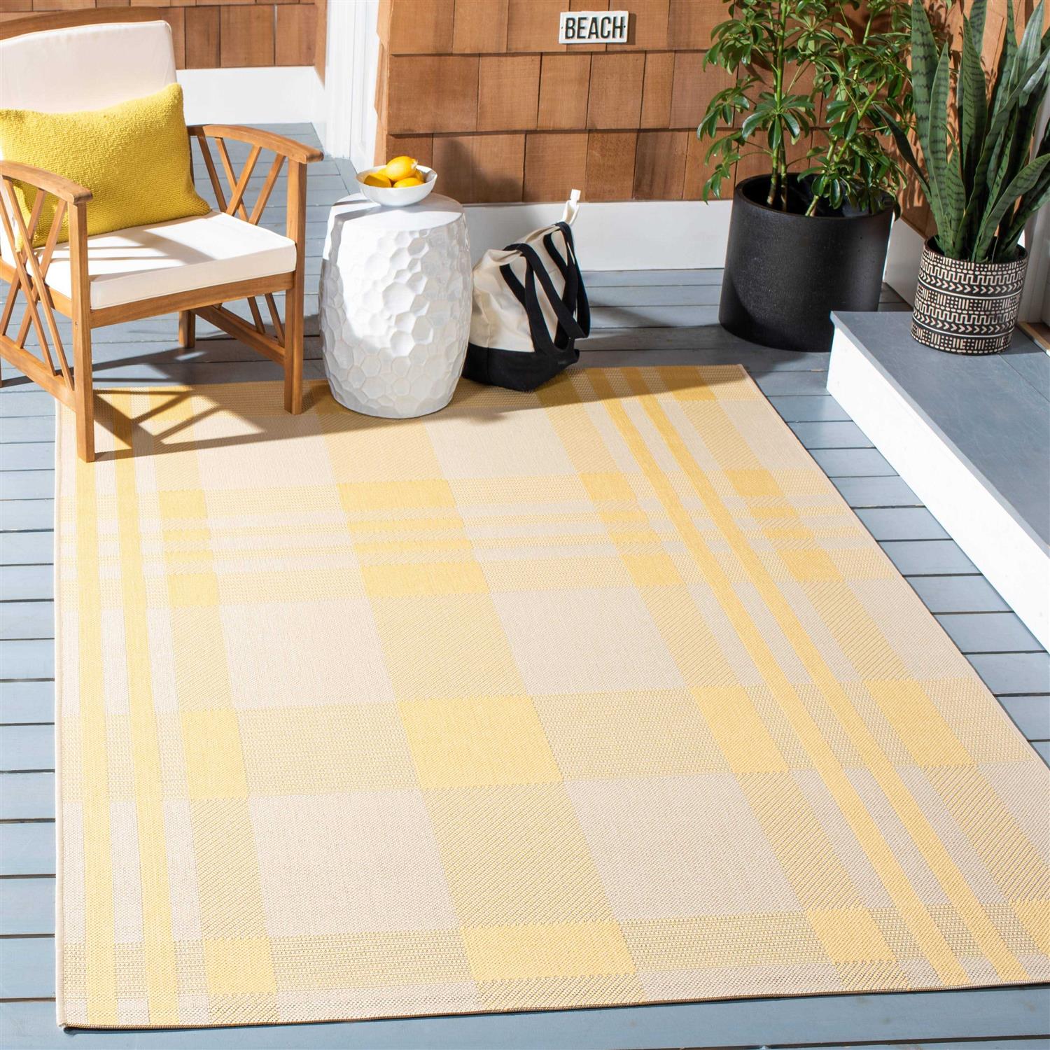 Safavieh Courtyard Red Indoor Outdoor Rug - Image 4