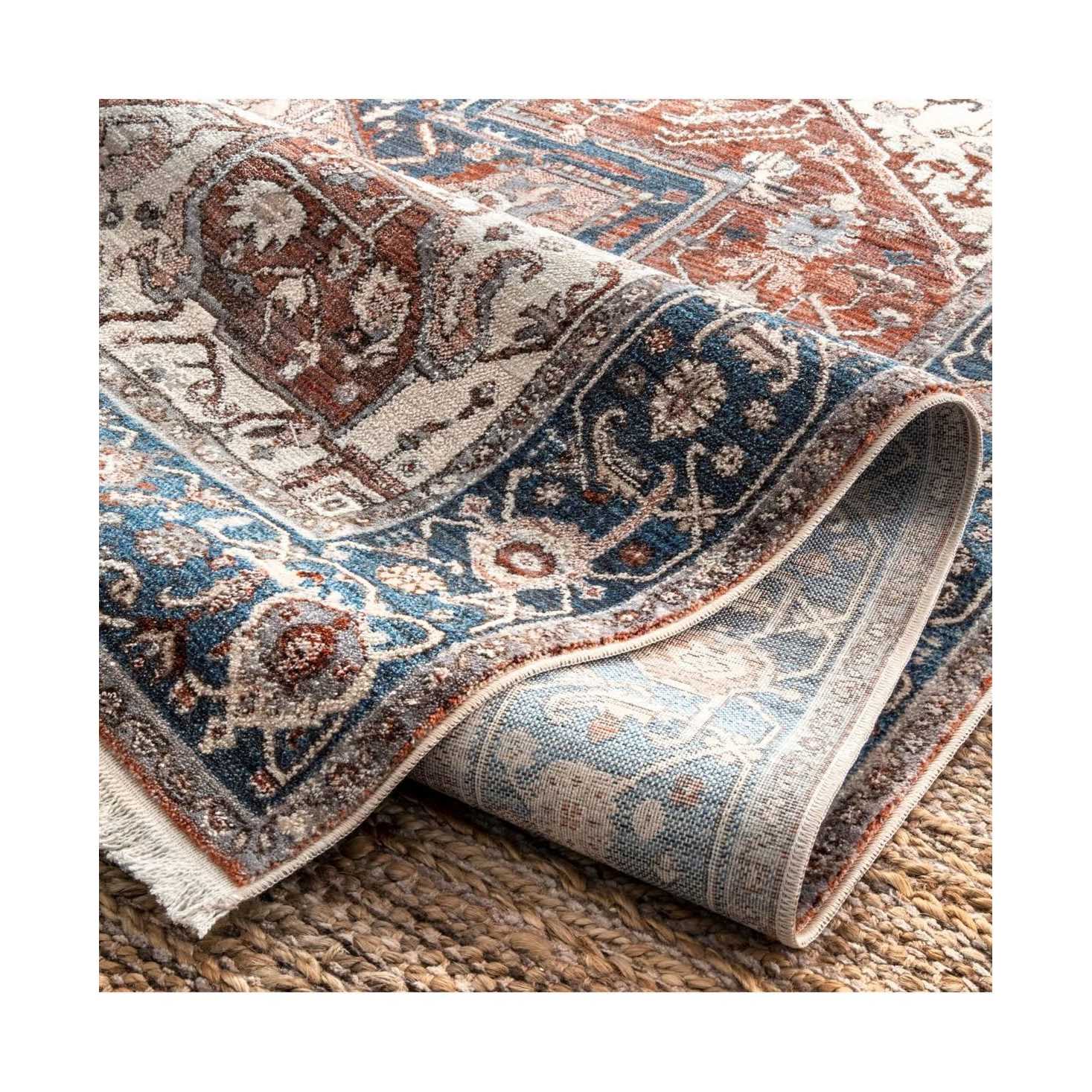 nuLOOM Medallion Fringe Area Rug - Image 3