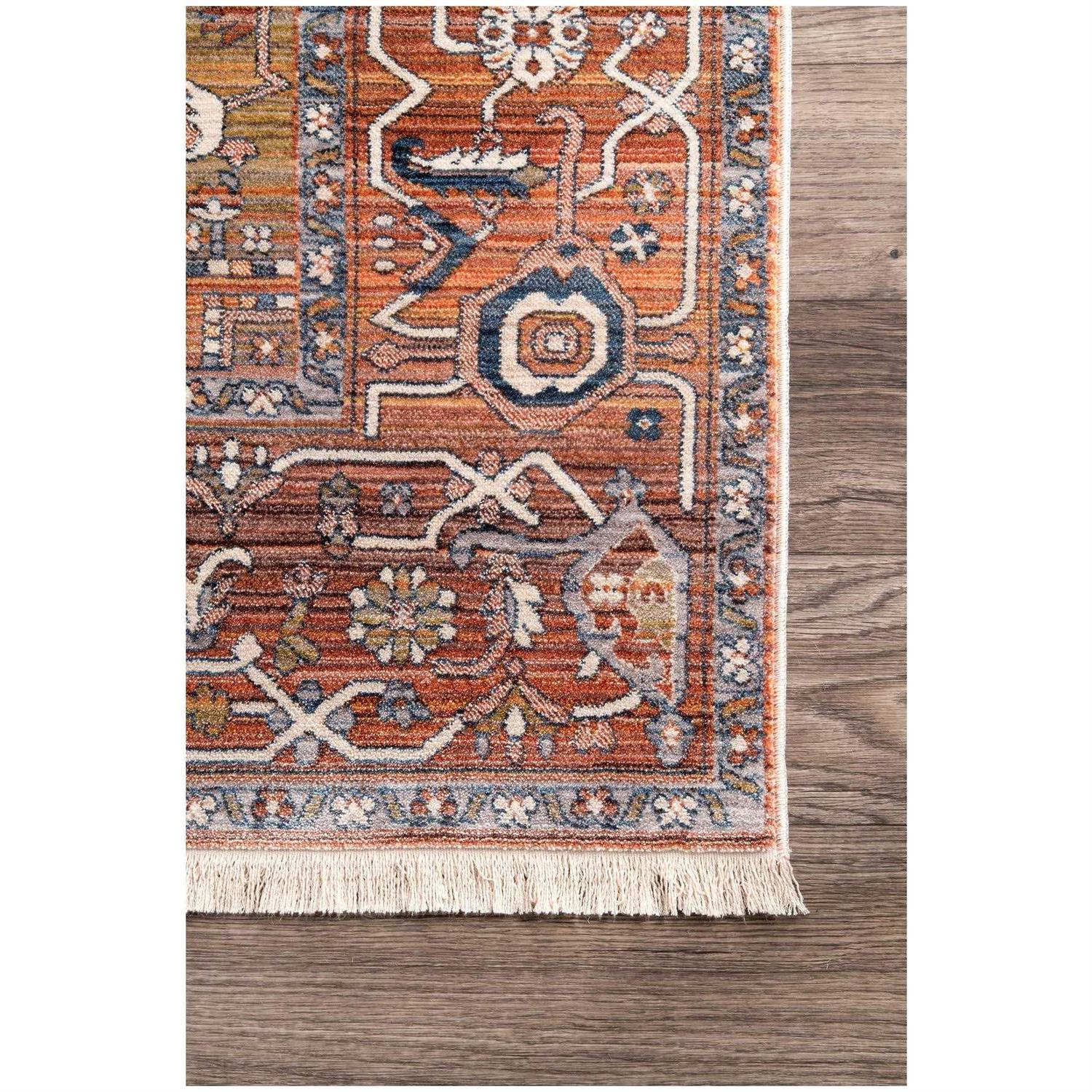 nuLOOM Medallion Fringe Area Rug - Image 4